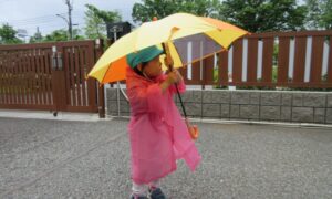 雨ふり散歩♬(５月２日)