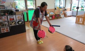 すいか割り？？(７月１５日）