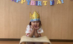 ８月のスタートは、Happy birthday🎂