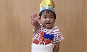 僕、2歳になったよ♬