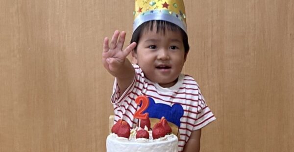 僕、2歳になったよ♬