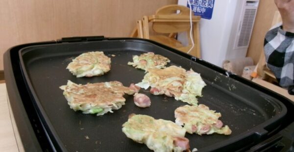 お好み焼きを作ったよ♬(9月29日)