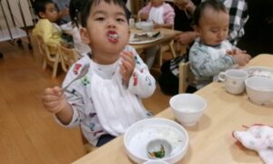 のびっこ体操&さんまパーティー✨