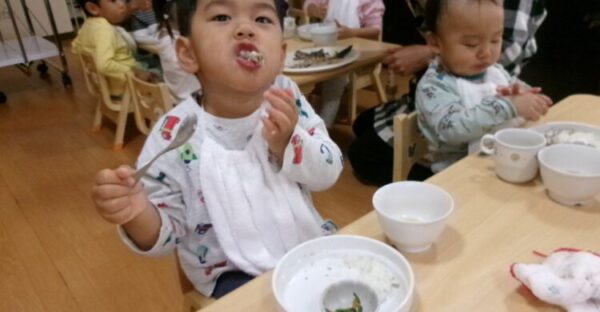 のびっこ体操＆さんまパーティー✨