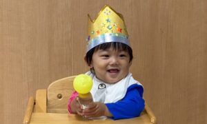 初めてのお誕生日会🎂