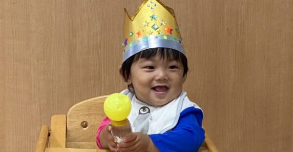 初めてのお誕生日会🎂