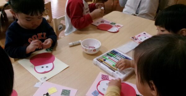 1月の製作をしました♬