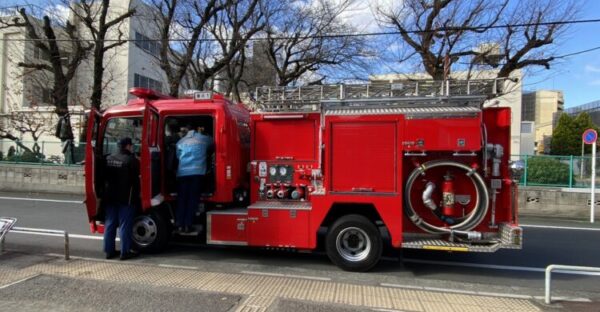 防災訓練＆保育参加♡