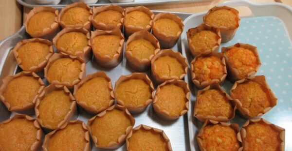 人参カップケーキ🥕(2月13日)