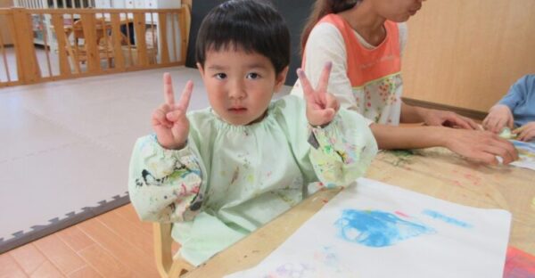 初めての芸術保育♬(４月１６日)