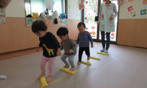 初めての、のびっこ体操♬(４月１７日)