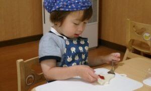 初めてのクッキング保育（５月２９日）