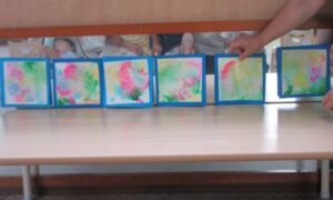 ぶくぶく…しゃぼんアート