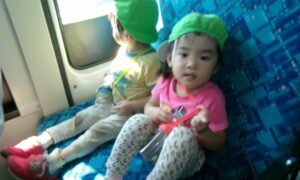 バスのって〜♬　Goー！Goー！